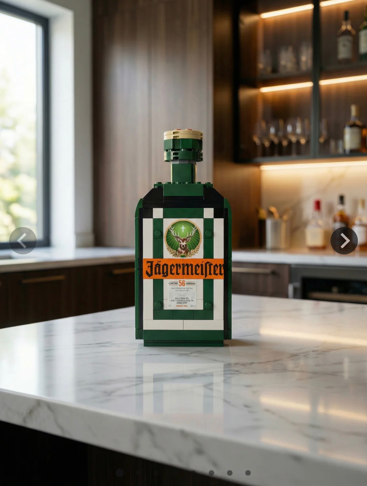 Jägermeister Liqueur Brick Building Set