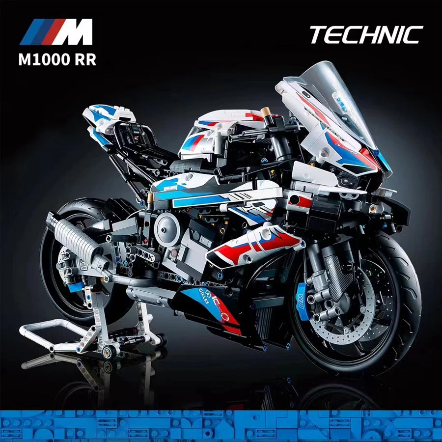 BMW Motorrad – 1:1 Scale Racing Motorcycle (1920+ Pieces)