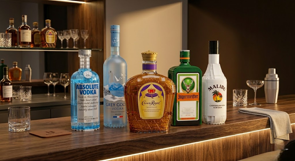 Alcohol bottle