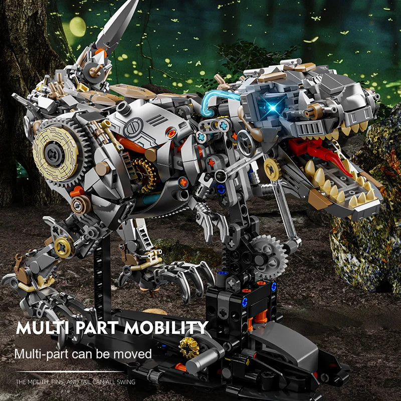 Kinetic T-Rex – 1268-Piece Mechanical Dinosaur