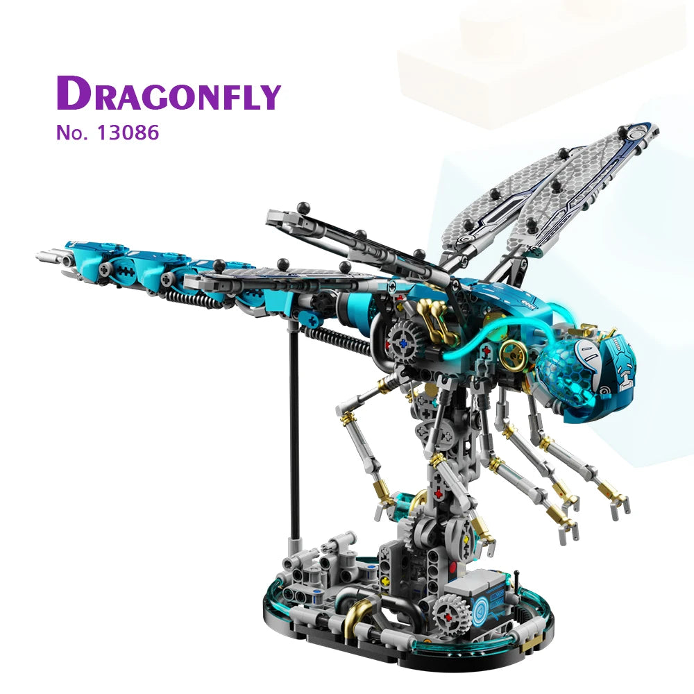 Kinetic Dragonfly – 866-Piece Mechanical Building Set