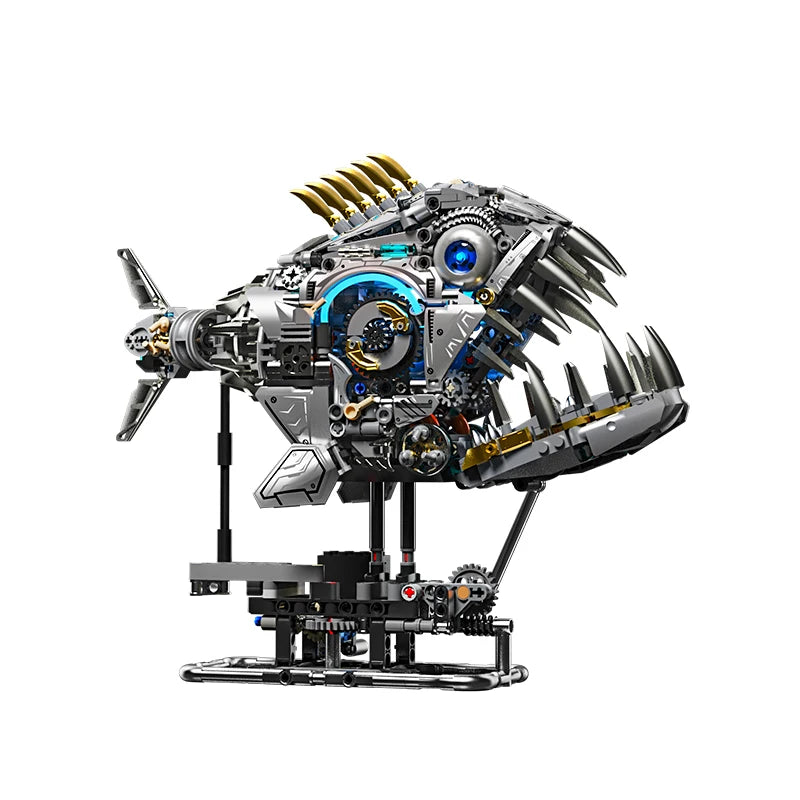 Kinetic Piranha – 1085-Piece Mechanical Building Set