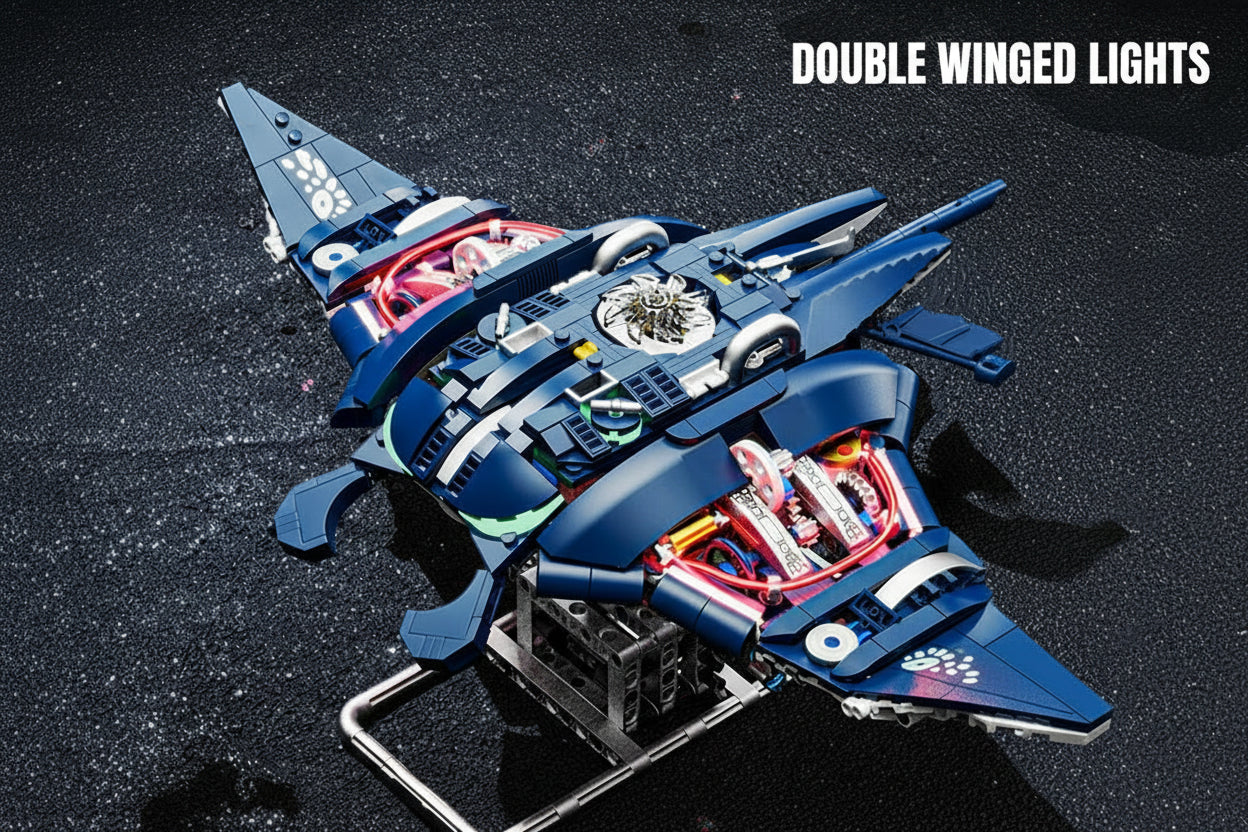 Kinetic Manta Ray – 966-Piece Mechanical Building Set