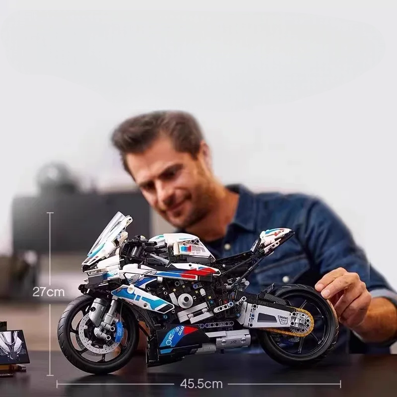 BMW Motorrad – 1:1 Scale Racing Motorcycle (1920+ Pieces)