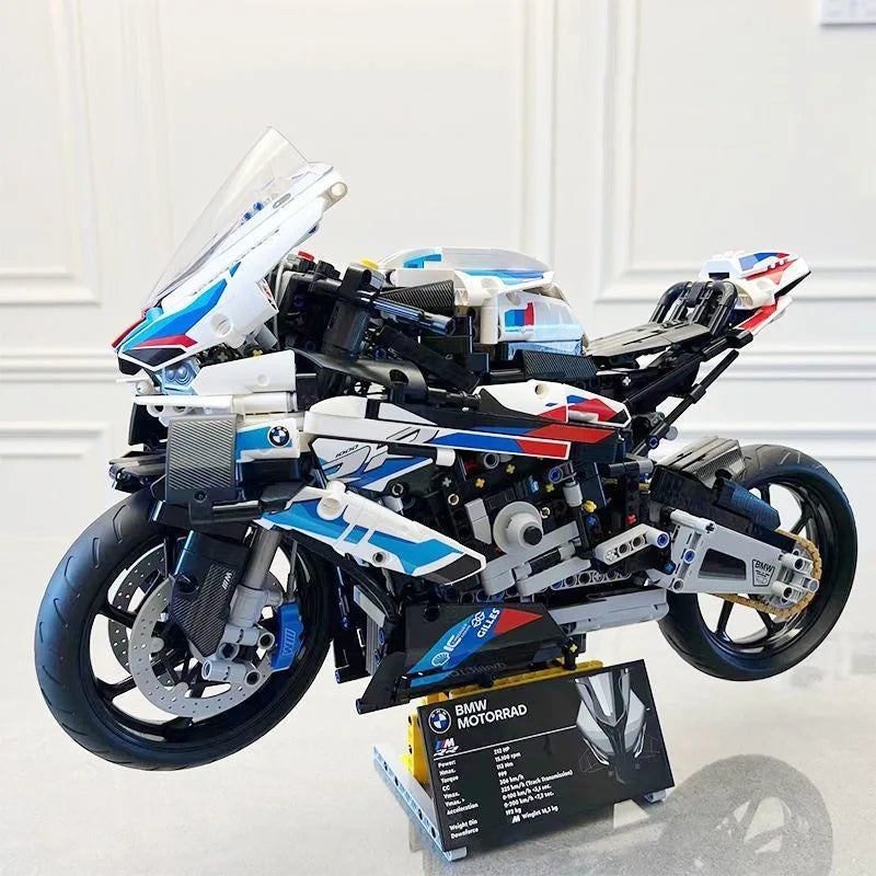 BMW Motorrad – 1:1 Scale Racing Motorcycle (1920+ Pieces)