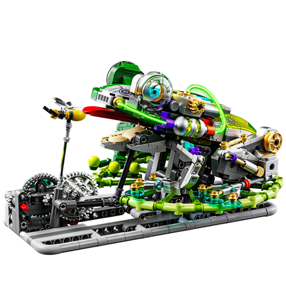 Kinetic Bullfrog – 898-Piece Mechanical Building Set
